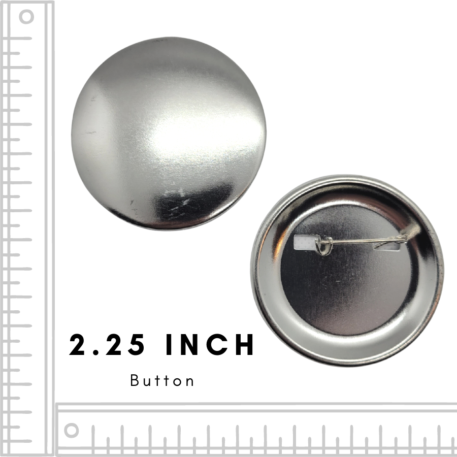 2.25 Inch Pin Back Button