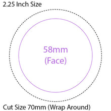 Load image into Gallery viewer, 2.25 Inch Mirror Back Key Chain