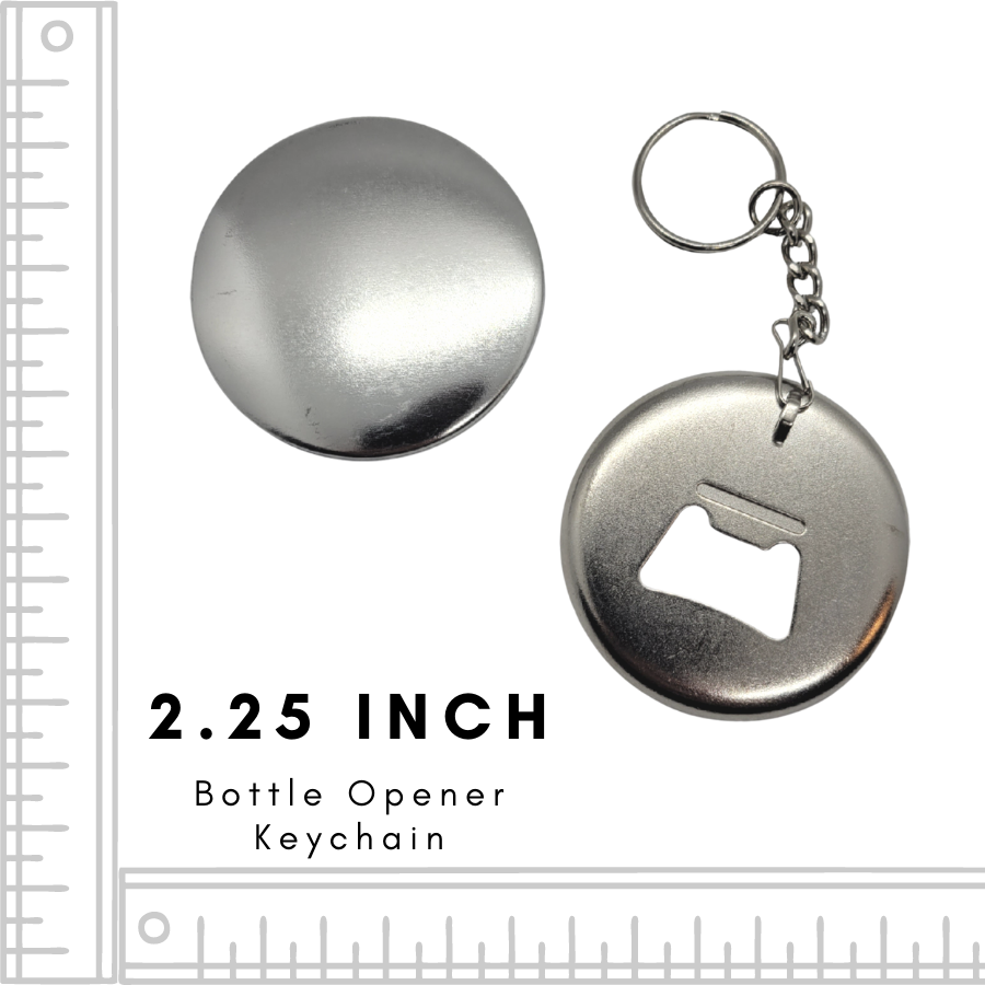 2.25 Inch Bottle Opener Key Chain